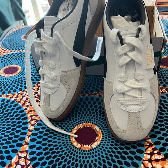Puma Palermo White Sneakers in Women's, Sz 7, NIB - Picture 5 of 14